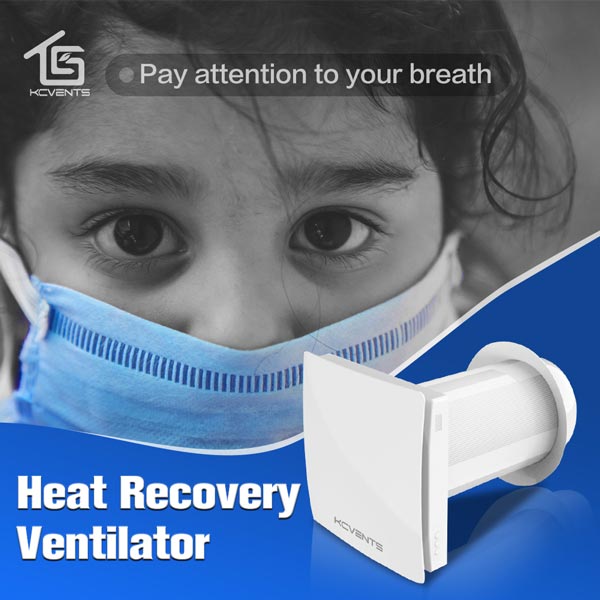 Single-room ventilation systems 
With Heat Recovery